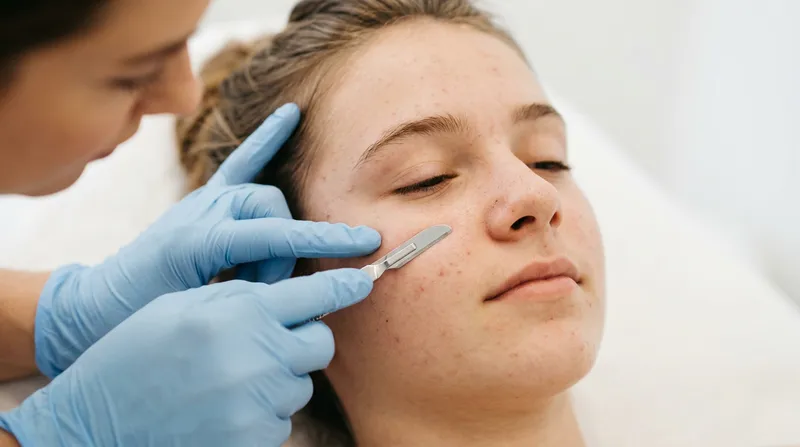 Teen facial customized for younger skin and acne care