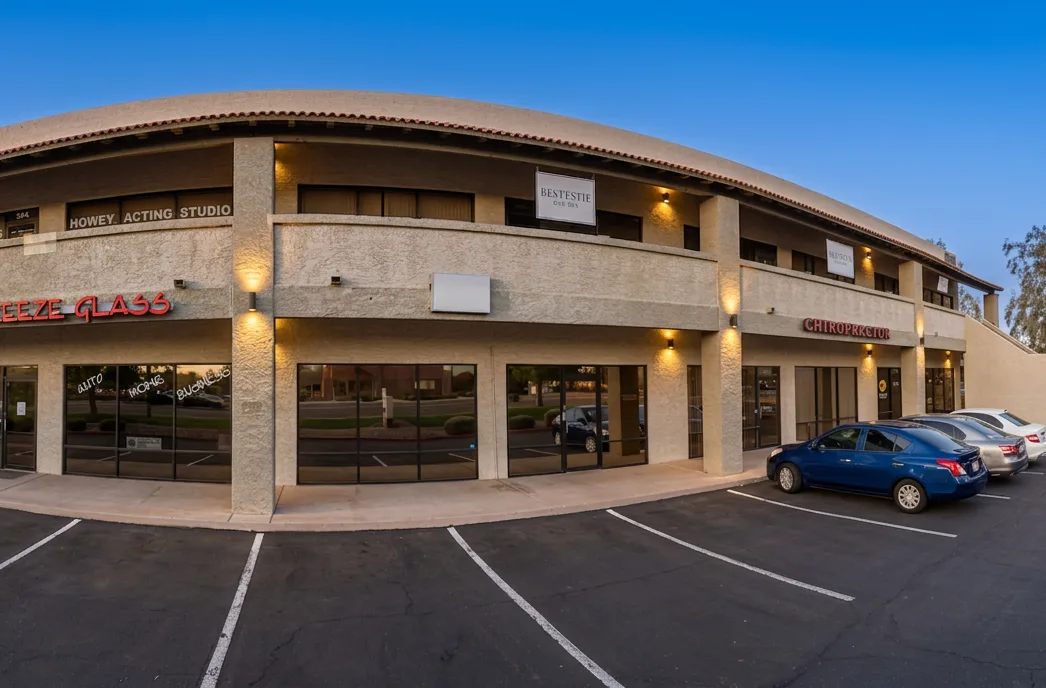 Exterior of Best Estie Day Spa at 916 E Baseline Rd in Mesa, AZ