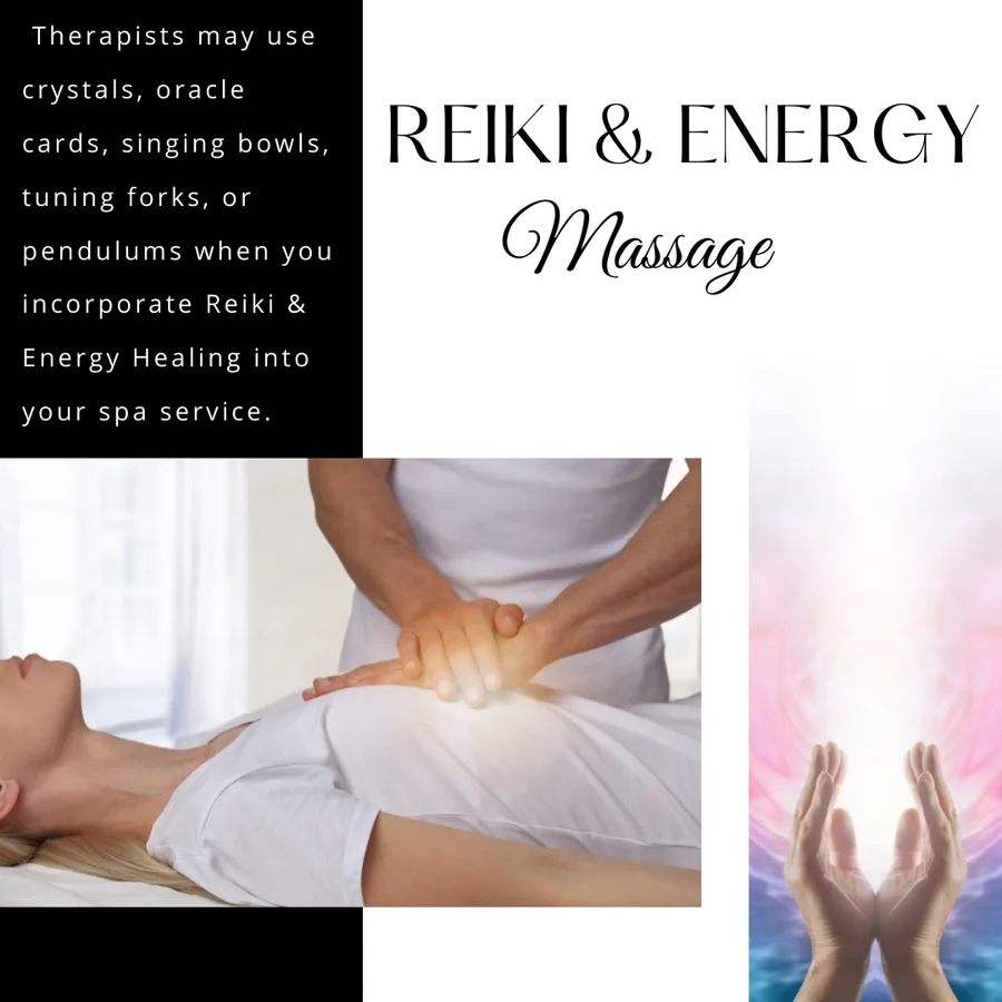 Reiki energy healing session with crystals and singing bowls