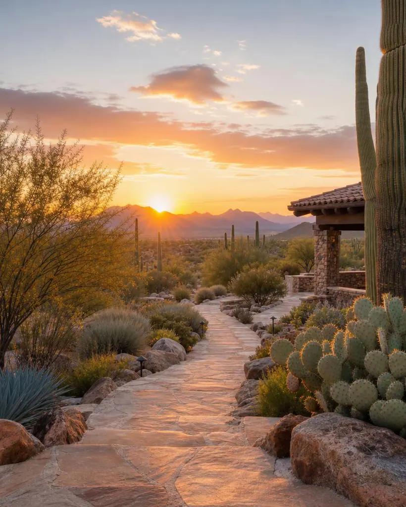 Sonoran Desert landscape near Queen Creek, Arizona